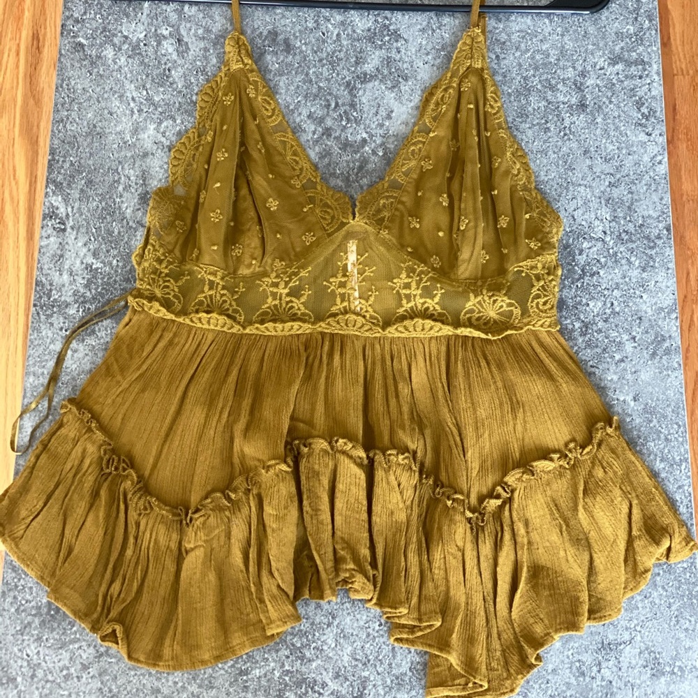 Free people babydoll tank